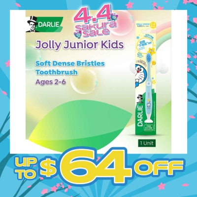DARLIE - Jolly Junior Kids Soft Toothbrush (Age 2-6) 1s