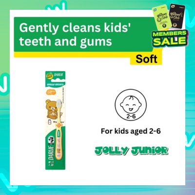 DARLIE Jolly Junior Rilakkuma Kids Toothbrush Soft (For 2 to 6yrs old) 1s