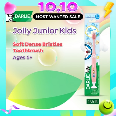DARLIE Jolly Junior Kids Soft Toothbrush (Age 6+) 1s image