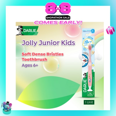 DARLIE - Jolly Junior Kids Soft Toothbrush (Age 6+) 1s