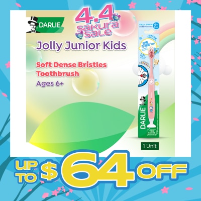 DARLIE - Jolly Junior Kids Soft Toothbrush (Age 6+) 1s