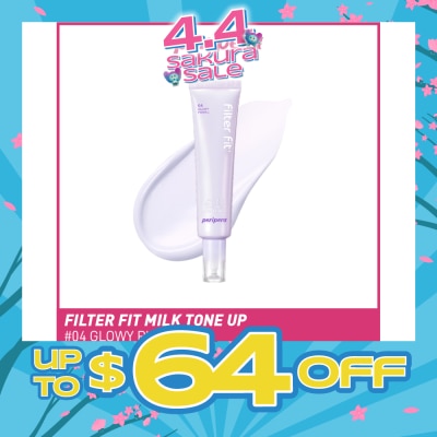 PERIPERA - Filter Fit Milk Tone Up 04 Glowy Purple 35ml