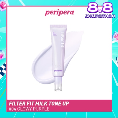 PERIPERA Filter Fit Milk Tone Up 04 Glowy Purple 35ml