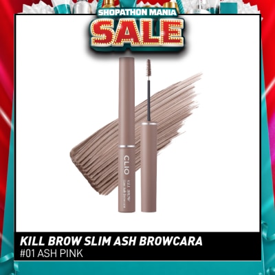 CLIO - Kill Brow Slim Ash Browcara 01 Ash Pink 1s