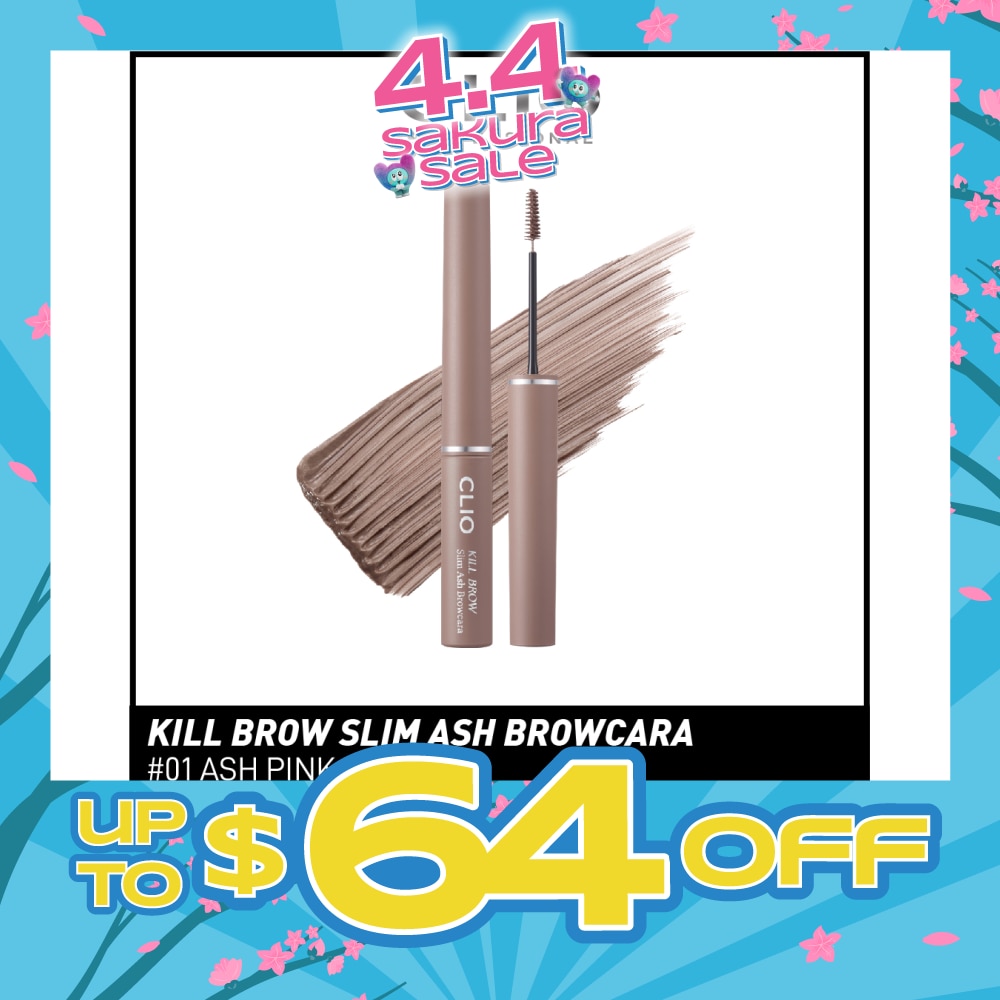 Kill Brow Slim Ash Browcara 01 Ash Pink 1s