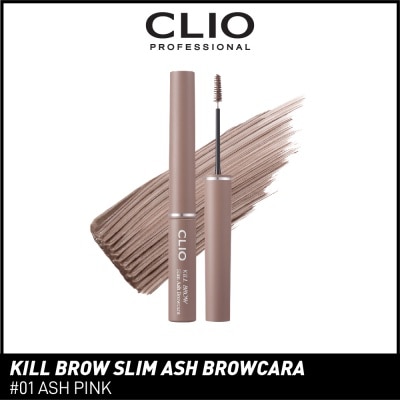 CLIO Kill Brow Slim Ash Browcara 01 Ash Pink 1s