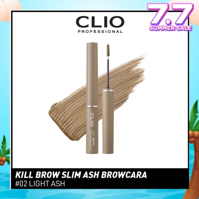 CLIO Kill Brow Slim Ash Browcara 02 Light Pink 1s
