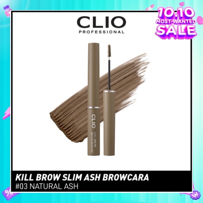 CLIO Kill Brow Slim Ash Browcara 03 Natural Ash 1s