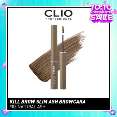 CLIO Kill Brow Slim Ash Browcara 03 Natural Ash 1s
