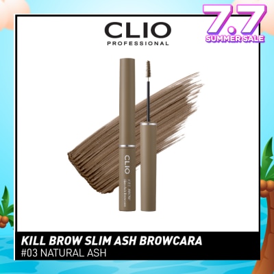 CLIO Kill Brow Slim Ash Browcara 03 Natural Ash 1s