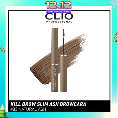 CLIO Kill Brow Slim Ash Browcara 03 Natural Ash 1s