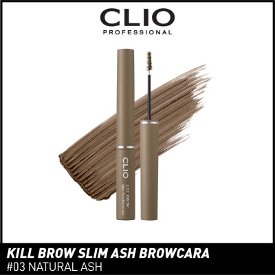 CLIO Kill Brow Slim Ash Browcara 03 Natural Ash 1s