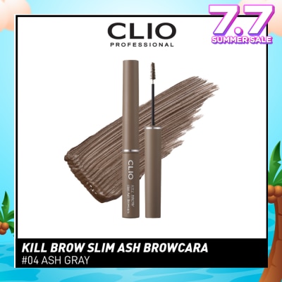 CLIO Kill Brow Slim Ash Browcara 04 Ash Gray 1s