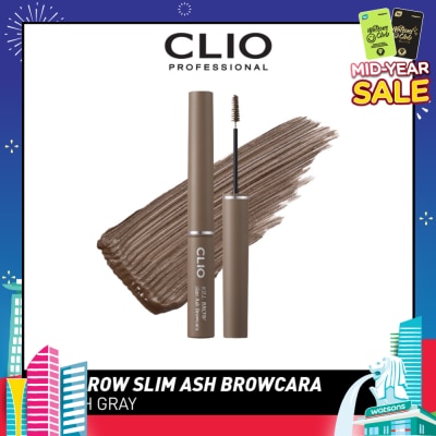 CLIO Kill Brow Slim Ash Browcara 04 Ash Gray 1s