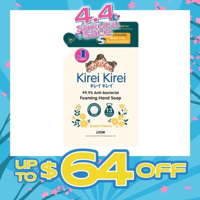 KIREI KIREI - Anti-Bacterial Foaming Hand Soap Refill Cream Freesia 200ml