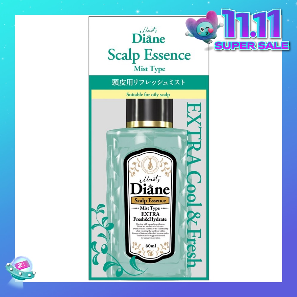 Moist Diane Extra Fresh & Hydrate Scalp Essence 60ml