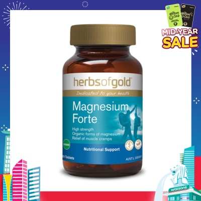 HERBS OF GOLD Magnesium Forte 60s