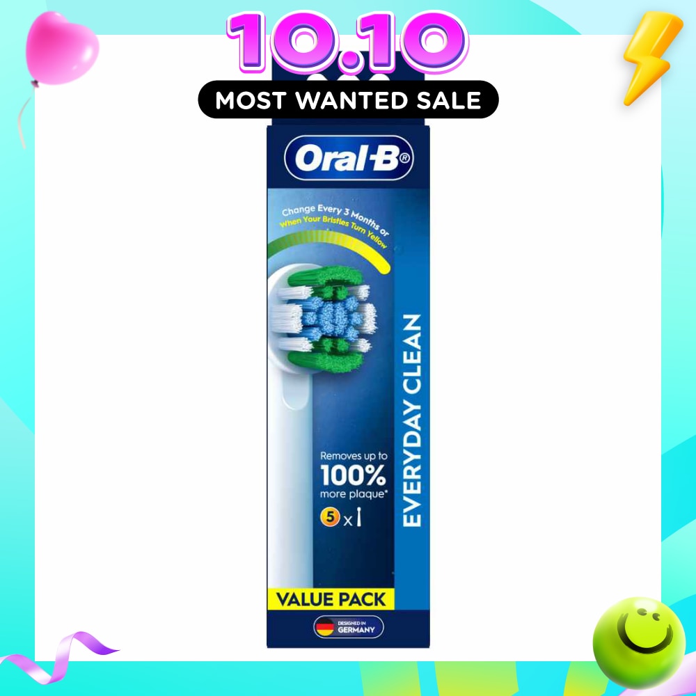 Precision Clean Replacement Electric Toothbrush Heads 5 Brushes image