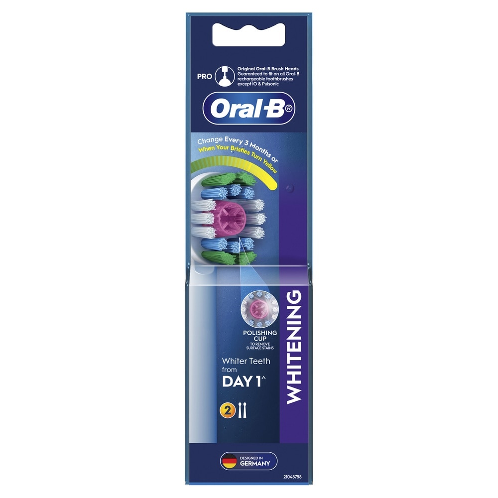 3D White Whitening Electric Toothbrush Replacement Head 2s