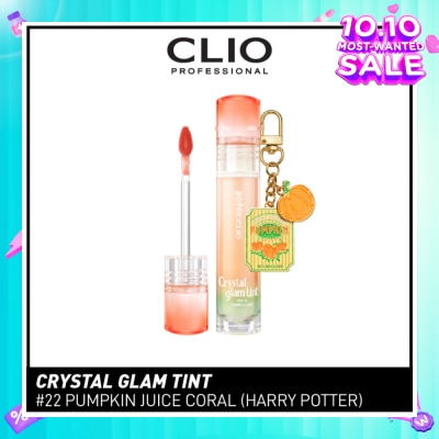 CLIO Crystal Glam Tint 22 Pumpkin Juice Coral 1s