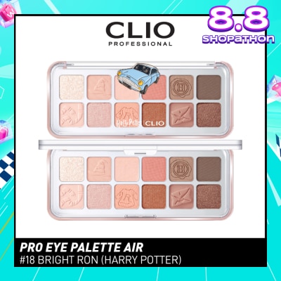 CLIO Pro Eye Palette Air 18 Bright Ron 1s