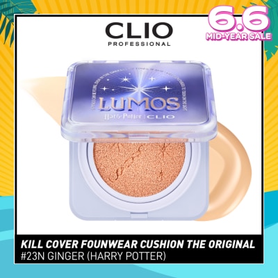 CLIO Kill Cover Founwear Cushion The Original 23N Ginger 15g + Refill 15g