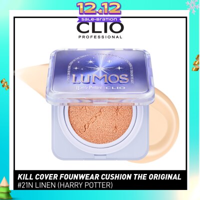 CLIO Kill Cover Founwear Cushion The Original 21N Linen 15g + Refill 15g