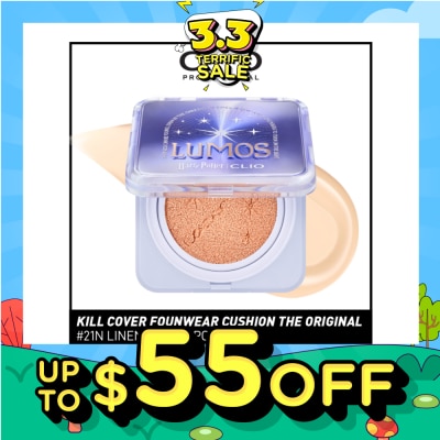 CLIO Kill Cover Founwear Cushion The Original 21N Linen 15g + Refill 15g