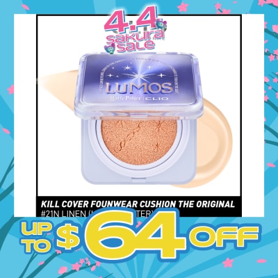 CLIO - Kill Cover Founwear Cushion The Original 21N Linen 15g + Refill 15g