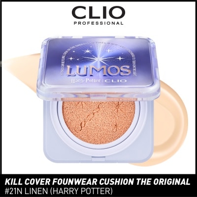 CLIO Kill Cover Founwear Cushion The Original 21N Linen 15g + Refill 15g