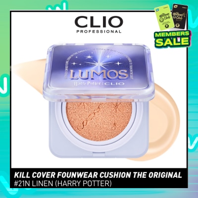 CLIO Kill Cover Founwear Cushion The Original 21N Linen 15g + Refill 15g