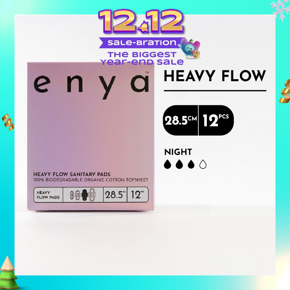 Heavy Flow Sanitary Pads 28.5cm x 12s