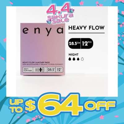 ENYA - Heavy Flow Sanitary Pads 28.5cm x 12s