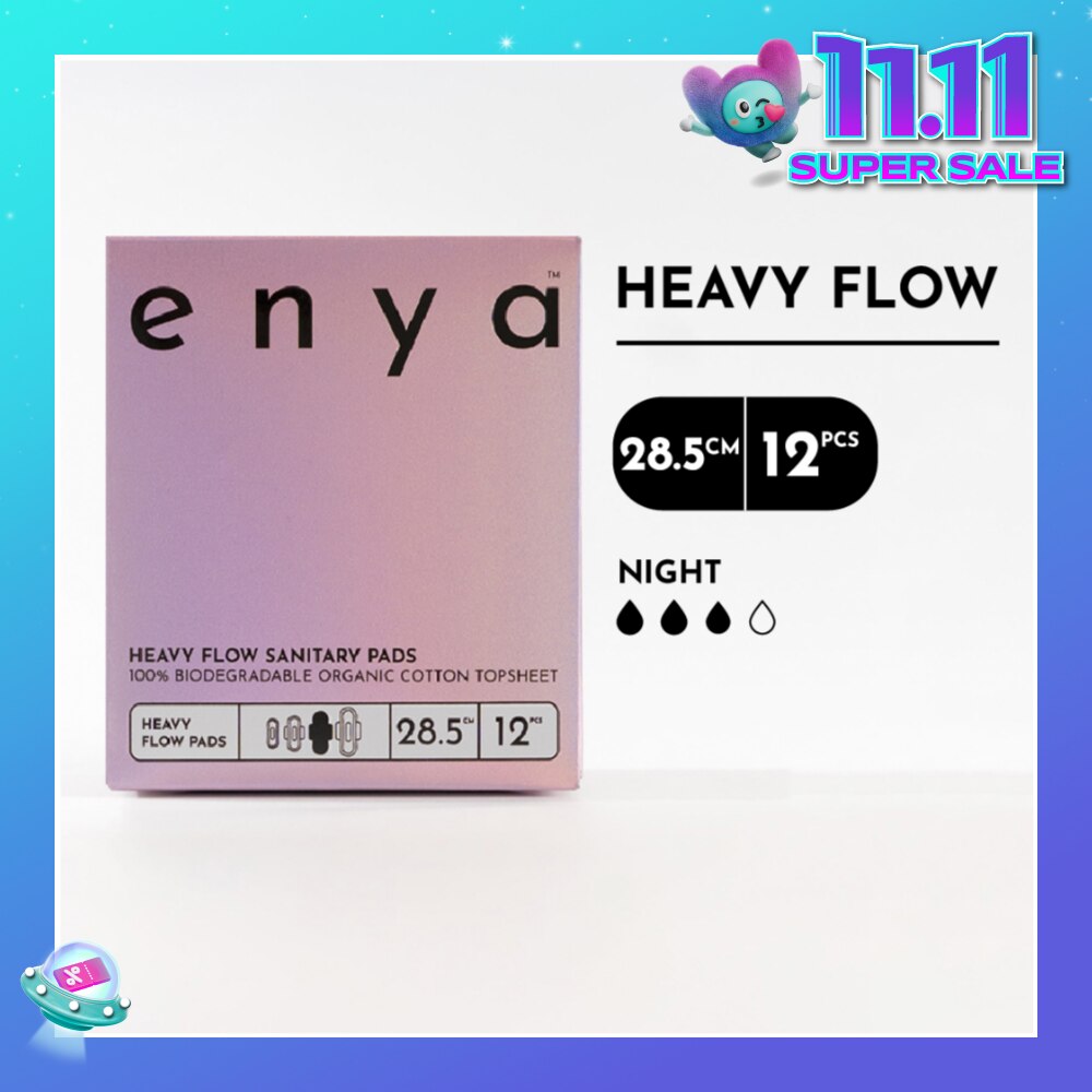 Heavy Flow Sanitary Pads 28.5cm x 12s