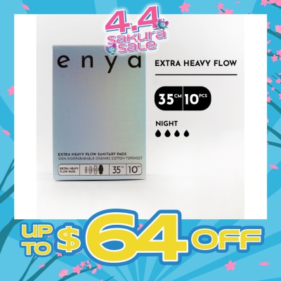 ENYA - Extra Heavy Flow Sanitary Pads 35cm x 10s