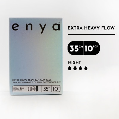 ENYA Extra Heavy Flow Sanitary Pads 35cm x 10s
