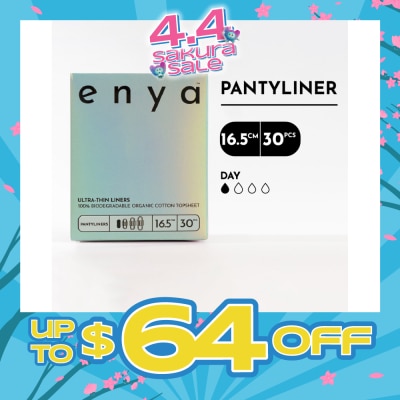 ENYA - Ultra-Thin Pantyliners 16.5cm x 30s