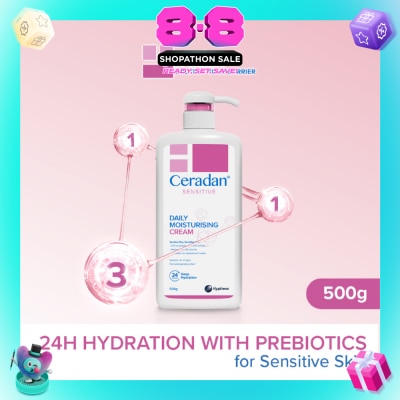 CERADAN - Ceramide Daily Moisturising Cream 500g