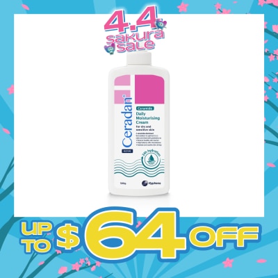 CERADAN - Ceramide Daily Moisturising Cream 500g