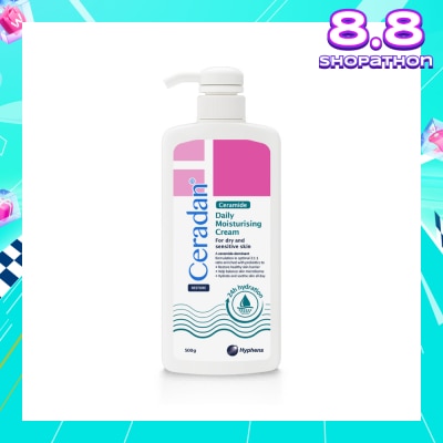 CERADAN Ceramide Daily Moisturising Cream 500g