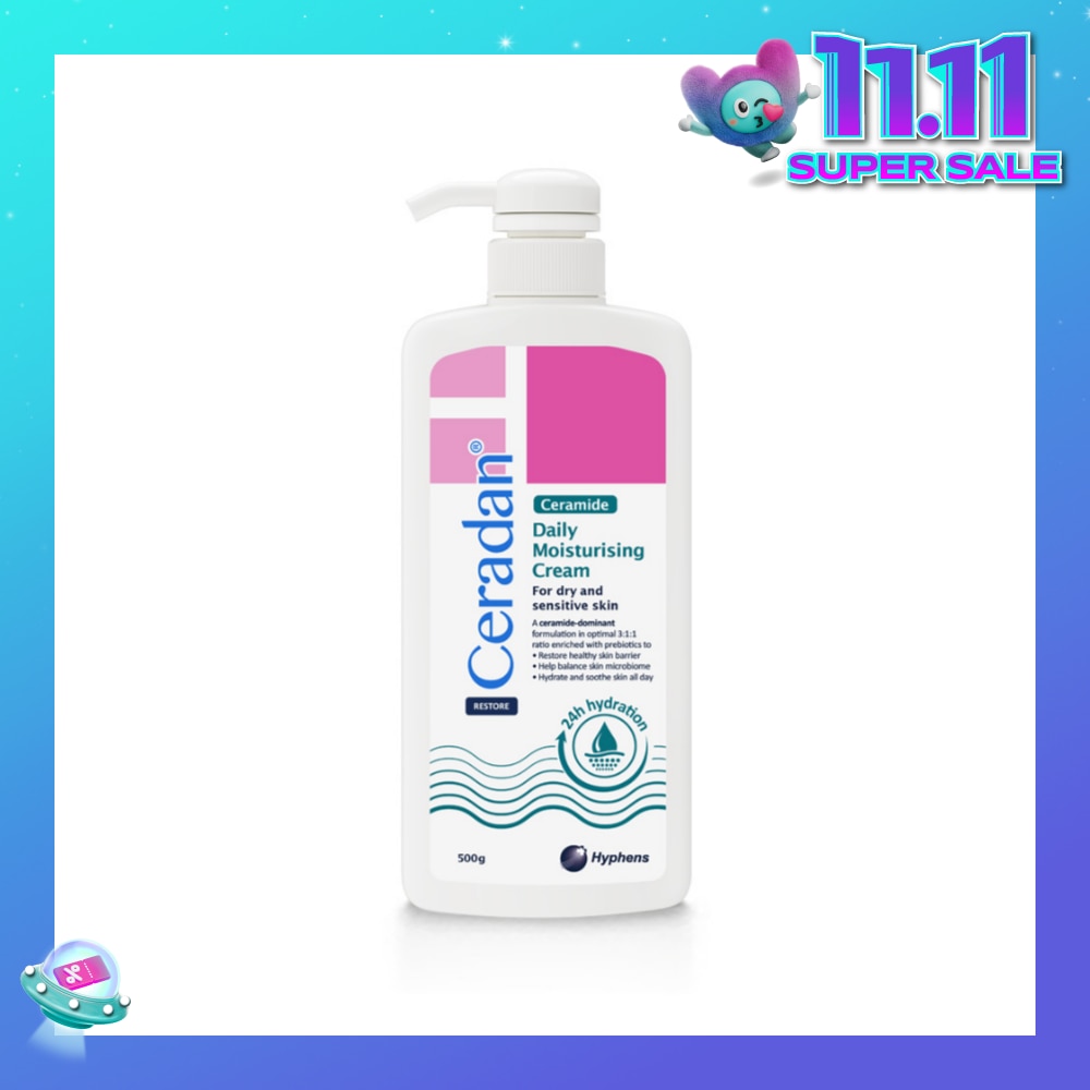 Ceramide Daily Moisturising Cream 500g