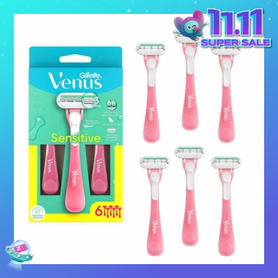 GILLETTE VENUS Sensitive Disposable Razor 6s