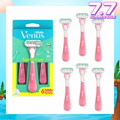 GILLETTE VENUS Sensitive Disposable Razor 6s