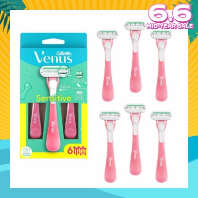 GILLETTE VENUS Sensitive Disposable Razor 6s