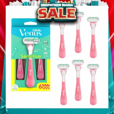 GILLETTE VENUS - Sensitive Disposable Razor 6s