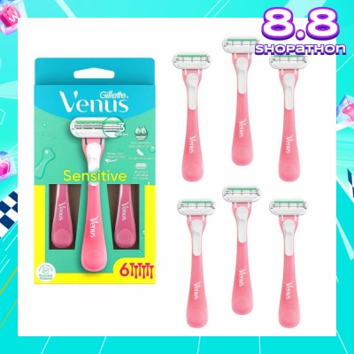 GILLETTE VENUS Sensitive Disposable Razor 6s
