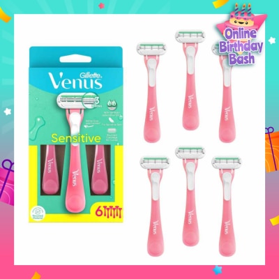 GILLETTE VENUS Sensitive Disposable Razor 6s