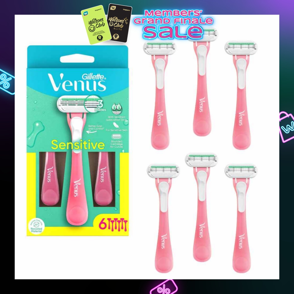 Sensitive Disposable Razor 6s