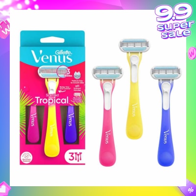 GILLETTE VENUS Women's Disposable Razor Tropical 3s