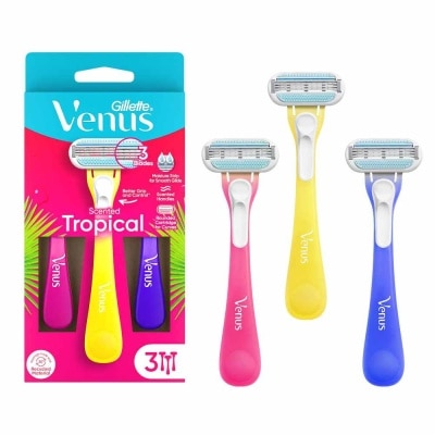 GILLETTE VENUS Women's Disposable Razor Tropical 3s